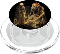 Sekhmet Bastet ISIS Diosa Africana Kemetic Egipto Arte PopSockets PopGrip para MagSafe