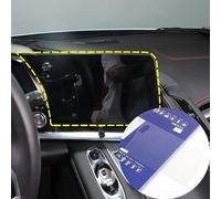 sekhyna Pantalla de navegación de control central, película templada compatible con Chevrolet Corvette C8 Stingray 2020-2023, 1 protector de pantalla GPS