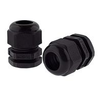 SeKi 10 x prensaestopas M25 9-17 mm, Color Negro métrico