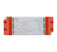 SeKi 12 V CC 50 W 4,16 A controlador LED de voltaje constante TRIAC regulable, transformador, fuente de alimentación conmutada; sin carga mínima, sin ruido/parpadeo LED, aprobación MM
