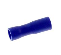 SeKi 14152 - Juego de 25 casquillos de enchufe, 1,5-2,5 mm2, 0,8 x 2,8 mm, color azul
