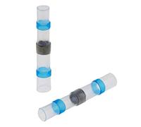 SeKi 313729 - Conector de impacto termoretráctil (1,5-2,50 mm2, 10 unidades) Conector de soldadura, color azul.