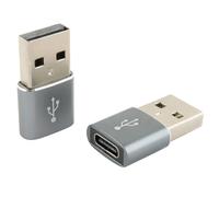 SeKi Adaptador USB C Hembra a USB A Macho, 2 Unidades, Adaptador de Cargador para iPhone 12, 13, 14, 15 Pro MAX, iPad 10 11 Mini Air 5, Apple Watch 7 8 9, Galaxy S21 S22 S23 S24 A54 Plus