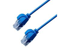 SeKi Cable de red Cat 6 ultra fino de 0,25 m, cable U/UTP LAN RJ45, extrafino de 2,8 mm, cable de red Gigabit Ethernet, flexible, conector corto, PoE
