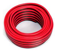 SeKi Cable para altavoces (2 x 4,00 mm², 10 m), color rojo y negro