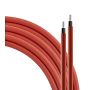 SeKi Cable solar de 4 mm², 10 metros, H1Z2Z2-K, cable PV rojo para módulos solares; hasta 1500 V; flexible, doble aislamiento, cable de cobre puro; anillo