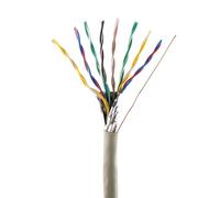SeKi Cable telefónico 8 x 2 x 0,6 mm, J-Y(ST) Y, 25 m, redondo, para montaje empotrado, línea de instalación de telecomunicaciones de 16 núcleos