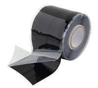 SeKi Cinta de silicona autoadhesiva de 5,0 cm x 3 m, color negro, para reparación de mangueras, reparación de cables, para reparaciones impermeables