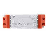SeKi Controlador LED de voltaje constante de 12 V CC, 30 W, 2,5 A, regulable, transformador, fuente de alimentación conmutada; sin carga mínima, sin ruido/parpadeo LED, aprobación MM