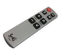 SEKI EASY MIX - SEKI fácil, control remoto universal, plata-negro