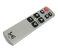 SeKi Easy Silver - Mando a Distancia Universal para hoteles, Casas de huéspedes, pensiones