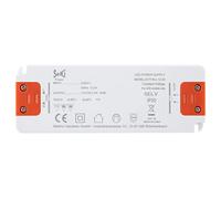 SeKi Fuente de alimentación LED L-30-12 - 12 V - 2,5 A - 30 W; controlador LED - Transformador - Fuente de alimentación - Driver - Transformador, blanco, 30 W (2,5 A)