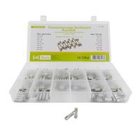 SeKi Fusibles de cerámica (160 piezas, 5 x 20, surtido de 160 piezas, 16 tipos; 8 fusibles rápidos + 8 fusibles de 0,5 A, 1 A, 1,6 A, 2 A, 3,15 A, 5 A, 6,3 A y 10 A), fusible de tubo de vidrio