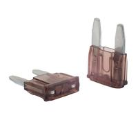 SeKi fusibles mini de enchufe plano de 7,5 A, color marrón; Fusible de coche 32V/DC fusible de cuchilla barco remolque camión caravana