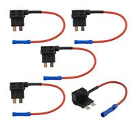 SeKi - Juego de 5 Pinzas de Corriente para Coche, estándar ATO