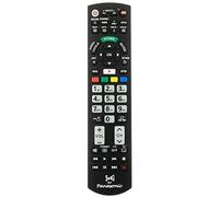 SeKi Mando a Distancia Compatible con Panasonic, Funciona con el 99% de Todos los Dispositivos Panasonic (TV, TV, DVD, LED TV y 4K), con función de Aprendizaje Adicional