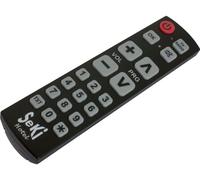 SeKi Mando a Distancia Universal para hoteles, Casas de huéspedes, pensiones, Color Negro