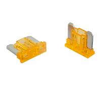 SeKi Mini LP Low Profile - Fusibles planos (5 A, 5 A, 58 V/CC, fusibles planos, barcos, remolques, camiones, caravanas, 5 unidades)