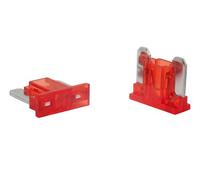 SeKi Mini LP Low Profile - Fusibles planos (5 unidades, 10 A, 58 V/CC, fusibles planos, barcos, remolques, camiones, caravanas, 5 unidades)