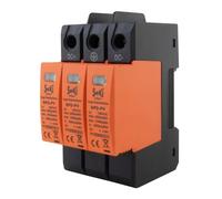 SeKi T1 + T2 3P Protección contra sobretensiones para Solar PV; 1000 V CC, 40 kA para carril DIN Clase de protección B + C (T1 + T2)