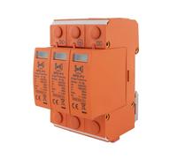 SeKi T2 3P - Protección contra sobretensiones para solar PV; 1000 V CC, 40 kA para carril DIN; clase de protección C (T2)