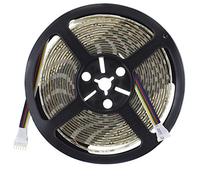 SeKi Tira LED RGBW + CCT 5 en 1 24 V, 500 cm, 60 ledes/m (300 unidades), IP65 - RGB + blanco (blanco cálido a frío ajustable)