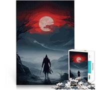 Sekiro Puzzle de 1000 Piezas para Adultos Alivia el estrés Vacaciones en casa Matar el Tiempo Cada Pieza es única: un desafiante y Divertido Juego Familiar 38x26cm