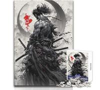 Sekiro Shadows Die Twice - Rompecabezas de 1000 Piezas para Adultos, Juego de Aprendizaje de Pensamiento estratégico, Regalo Ideal para Cualquier Evento tamaño 38x52cm