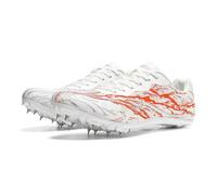 sekiueo Zapatillas Atletismo Hombre Mujer Zapatillas Deportivas con Clavos para Carreras Al Aire Libre Zapatillas Cómodas Y Ligeras para Correr Y Saltar para Niños,Blanca,44 EU