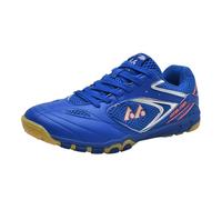 sekiueo Zapatillas De Bádminton para Hombre Zapatillas De Tenis De Mesa Y Squash Zapatillas Ligeras Y Transpirables para Cancha,Azul,42 EU
