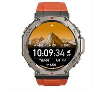 Sekoda Gps Smartwatch Hombre, Reloj Inteligente Deportivo con GPS de Doble Banda y Seis Satélites, Precisión Milimétrica, Monitoreo de Salud 24/7 , +170 Modos Deportivos, Llamadas Bluetooth (Naranja)