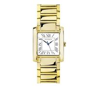Sekonda Classic Montreal 30244 - Reloj para Hombre, Cuarzo, 30 mm, Blanco, Esfera analógica y Correa Dorada
