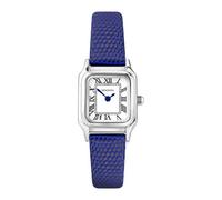 Sekonda Monica - Reloj de Cuarzo para Mujer, 20 mm, Color Blanco, con Pantalla analógica y Correa de Piel, Azul, 40293-AMZUK