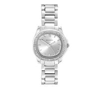 Sekonda Octaire - Reloj de pulsera de acero inoxidable plateado para mujer y esfera plateada