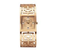 Sekonda Reloj analógico clásico para Mujer con Pulsera de aleación con patrón Griego, Oro Rosa, 40313-AMZUK