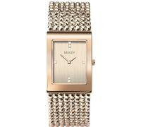 Sekonda Reloj Cuarzo Mujer con dial Analógico Oro y Correa de Pulsera de Cuero Oro 2724