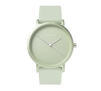 Sekonda Reloj de Cuarzo para Mujer de 34 mm en Color Verde con Pantalla analógica y Correa de Silicona Verde 40395.