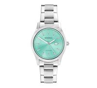 Sekonda Taylor - Reloj de pulsera de plata y esfera azul para mujer