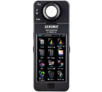 Sekonic Espectrómetro C-800: medidor de Color Profesional de Espectro Completo para iluminación LED, HMI, RGB y Flash con Soporte CRI, SSI y TM-30-18