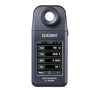 Sekonic Espectrómetro C-4000, Espectrómetro Portátil Profesional, Pantalla Digital, Medidor de Luz y Calidad para Diseñador de Iluminación