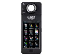 Sekonic Espectrómetro C-800: medidor de Color Profesional de Espectro Completo para iluminación LED, HMI, RGB y Flash con Soporte CRI, SSI y TM-30-18