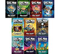 seksok Serie de Libros Dog Man Set 1-10