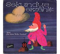 Sekundal / sekundus aus dem Hause Woelm erzählt: heute "Die kleine Wolke Pausback" / Eine Gutenachtgeschichte / PROMOTION / WERBUNG / M. Woelm, 344 Eschwege ohne # / Bildhülle / Deutsche Pressung / 7" Kunststoff-Schallfolie Single Schallplatte /