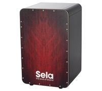 Sela CaSela Black Red Dragon - Cajón con Clap Corners, SE 046, caja estándar