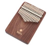 Sela Kalimba 17 Solid Black Walnut
