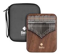 Sela Kalimba 21 Solid Black Walnut