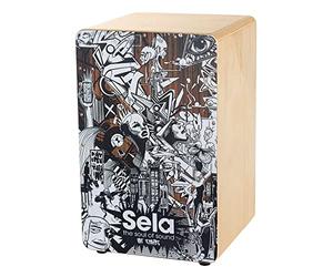 Sela Percussion Art Series SE173 - Cajón de madera de abedul con cajas internas, fabricado en Alemania
