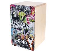 Sela Art Series Cajon Urban - Cajón de diseño con sistema Sela Snare y clap-Corners