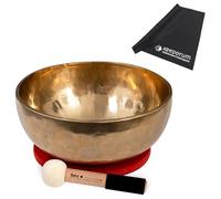 Sela SE 266 Harmony Singing Bowl - Cuenco tibetano (29 cm, incluye baqueta, bolsa de algodón, anillo de fieltro y gamuza de microfibra)