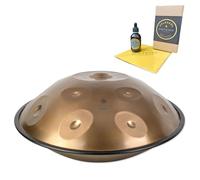 Sela SEHP201 Harmony Handpan Dkurd - Cebo de acero inoxidable con producto de cuidado